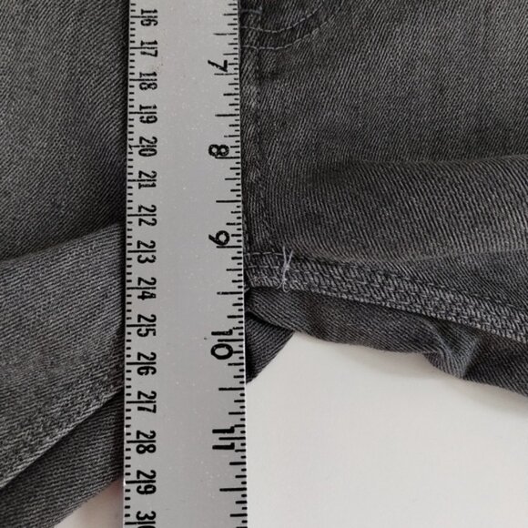 DUER Skinny Jeans Size 28 Gray Mid Rise Neutral Stretch Cotton Blend WFLK2 - Picture 10 of 13